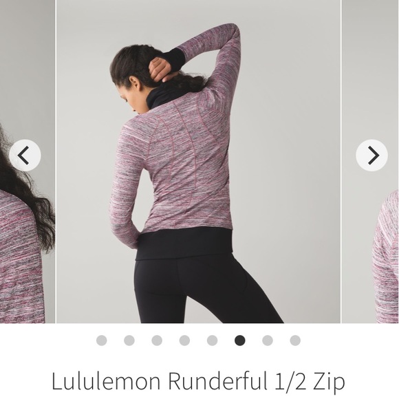Lululemon Runderful 1/2 Zip - Picture 3 of 9